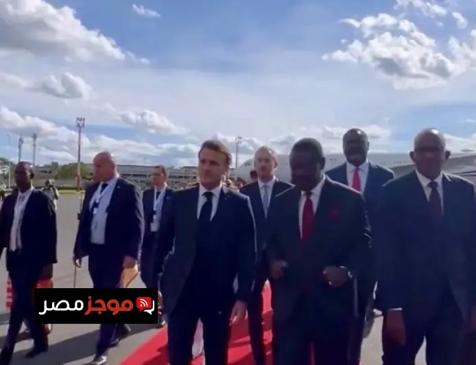 ماكرون يصل كينيا استعدادا لقمة أفريقيا إلى الأمام