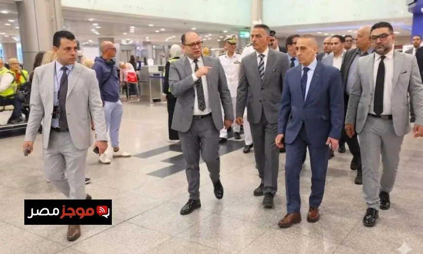 جولة تفقدية لللجنة العليا للتفتيش الأمني والبيئي في مطار القاهرة الدولي