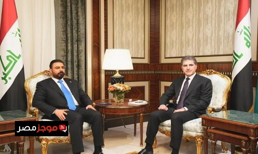 الزيدي وبارزاني يناقشان آفاق تشكيل الحكومة العراقية الجديدة