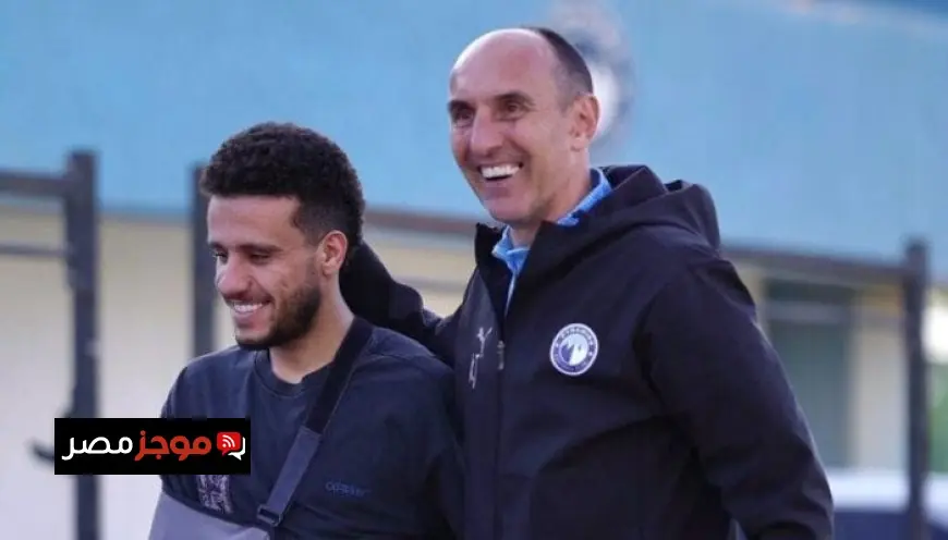 مصطفى فتحي يعود لتدريبات بيراميدز ويقترب من العودة للملاعب