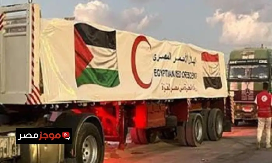 قافلة زاد العزة 188 تصل إلى الفلسطينيين في قطاع غزة لتعزيز الدعم الإنساني