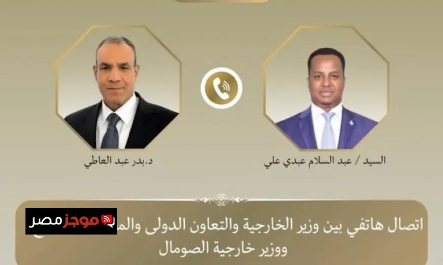 وزير الخارجية يناقش مستجدات الأوضاع في الصومال مع نظيره الصومالي