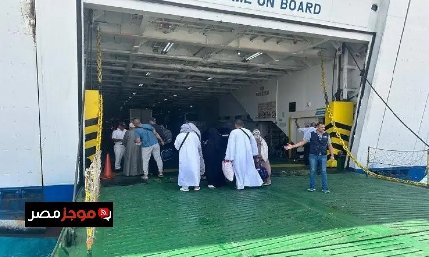 أولى قوافل الحج البري تنطلق من ميناء نويبع البحري نحو الديار المقدسة