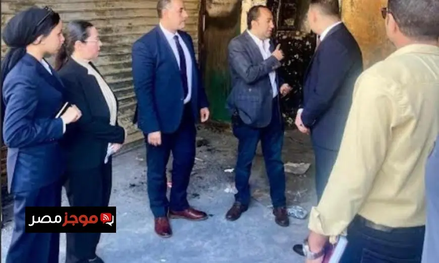 النيابة الإدارية تحقق في حريق الجيزة الذي أدى لإصابة طالبات في موقع الحادث