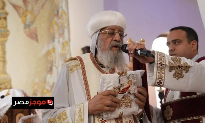 البابا تواضروس يحتفل بقداس عيد القديس مارمرقس في ڤينيسيا