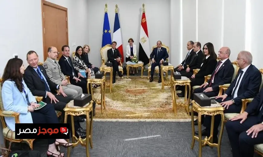 مباحثات الرئيس السيسي مع الرئيس الفرنسي تؤكد مكانة مصر الإقليمية والدولية