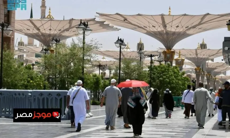 صور رائعة تكشف عن جهود تنظيمية وإرشادية مميزة لاستقبال الحجاج في المسجد النبوي