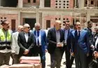 وزير التعليم ومحافظ سوهاج يزوران المشروعات التعليمية الجديدة لإنشاء بنية تحتية أفضل
