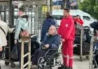 استقبال دفعة جديدة من العائدين الفلسطينيين في ميناء رفح البري