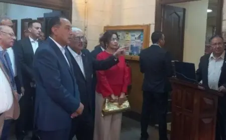 رئيس الوزراء يستعرض تاريخ الجمعية الجغرافية المصرية من خلال تفقد المقر التاريخي