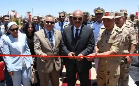 افتتاح متحف أكتوبر الجديد من قبل قيادة الجيش الثالث الميداني بعد انتهاء أعمال تطويره