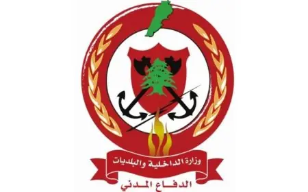 الدفاع المدني اللبناني ينقذ 8 جرحى ويستخرج 6 شهداء في النبطية