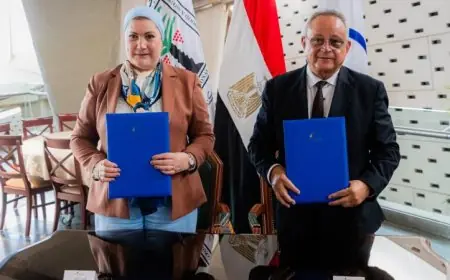 السنباطي تشارك في مائدة مستديرة حول رعاية الطفولة والأمومة وتشهد توقيع ثلاثة بروتوكولات جديدة