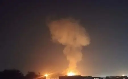 انفجار ضخم في منطقة رأس لفان الصناعية بقطر يسفر عن 54 مصابا و18 مفقودا