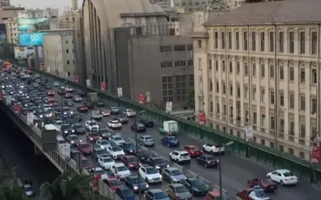 النشرة المرورية تكشف عن خطط حركة المرور وأماكن الكثافات العالية في القاهرة والجيزة
