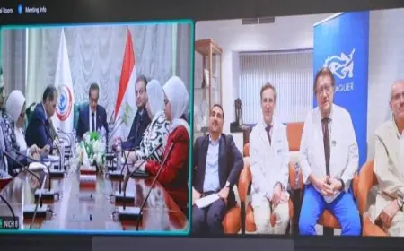 وزير الصحة يتفاوض مع رئيس مركز باراكير لطب العيون لإنشاء فرع جديد في القاهرة