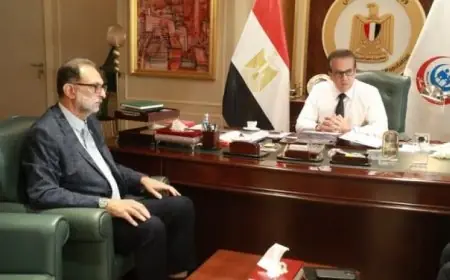 وزير الصحة يبحث تعزيز التعاون مع رئيس سلامة الغذاء لبناء استراتيجية مشتركة