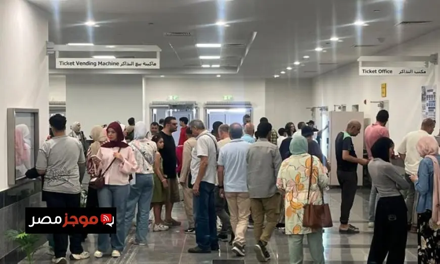 زيادة كبيرة في إقبال المواطنين على محطات مونوريل شرق النيل