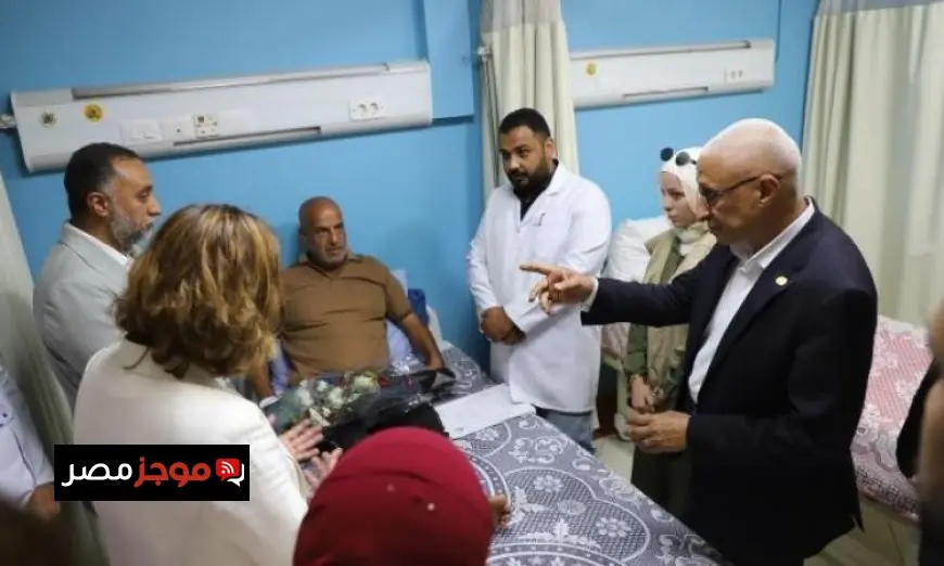 نواب لجنة الشؤون الخارجية الهولندية يزورون مستشفى العريش العام لتعزيز التعاون الصحي