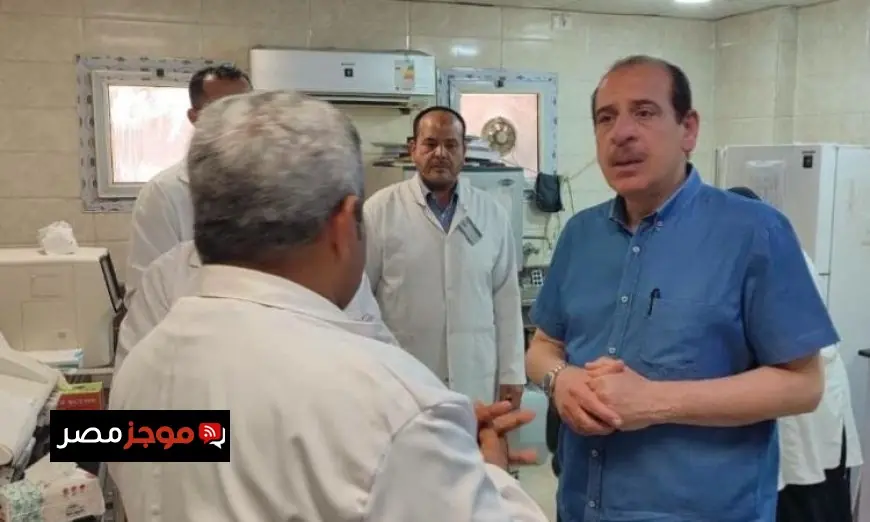 نائب وزير الصحة يقوم بجولة تفقدية في مستشفى العياط المركزي ويأمر بإحالة الإدارة للتحقيق