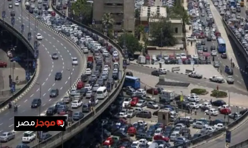 حالة المرور اليوم الاثنين على أهم محاور القاهرة والجيزة وطرق تفادي الزحام