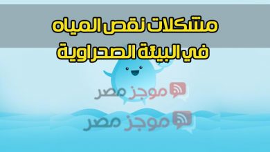 Photo of مشكلات نقص المياه في البيئه الصحراويه ” بحث الماء للصف السادس الابتدائي “