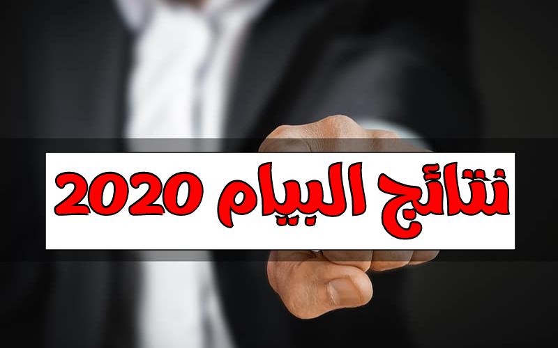 نتائج البيام الجزائر 2020 الاستعلام عن نتيجة شهادة التعليم المتوسط