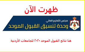 Photo of الاستعلام عن نتيجة القبول الموحد للجامعات الأردنية 2020