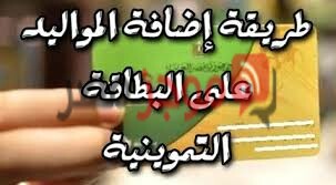 “tamwin” رابط اضافة المواليد الجدد على بطاقة التموين ديسمبر 2020 دعم مصر