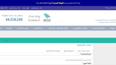 Photo of رابط التسجيل في التعداد السكاني 2020