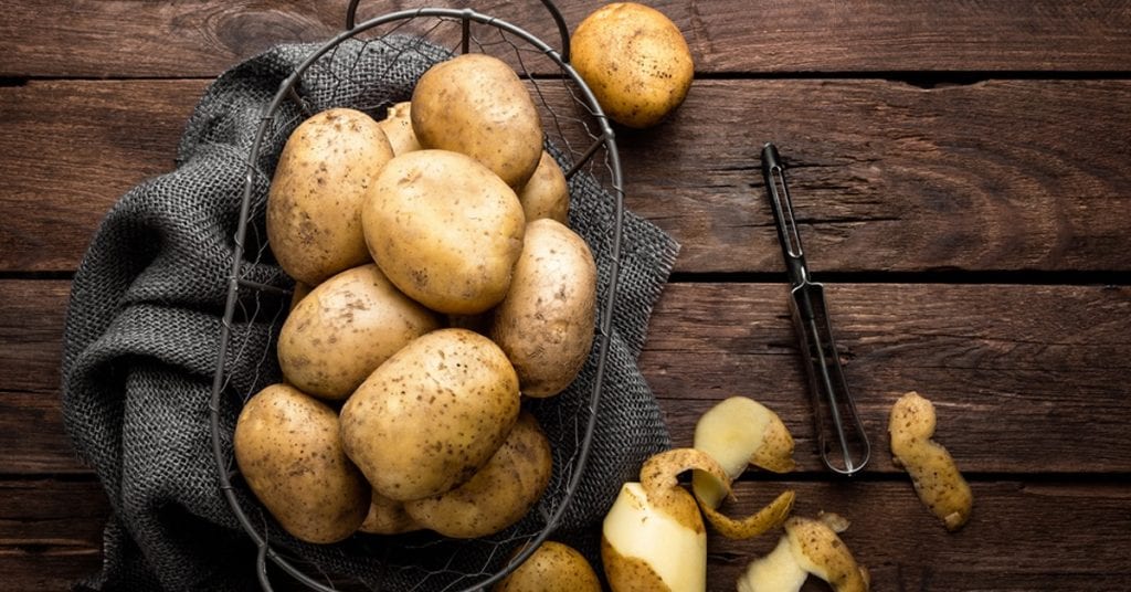 طريقة تخزين البطاطس بقشرها وكيفية تخزين حبات البطاطس المتضررة