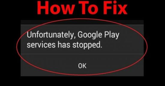 حل مشكلة توقف خدمات google play