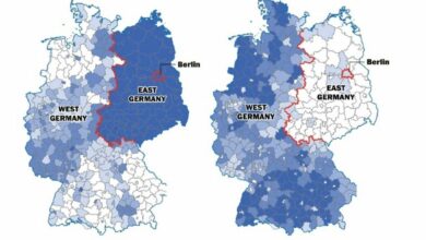 Photo of خريطة المانيا الشرقية والغربية بالعربي وأهم المعلومات عن عاصمة ألمانيا