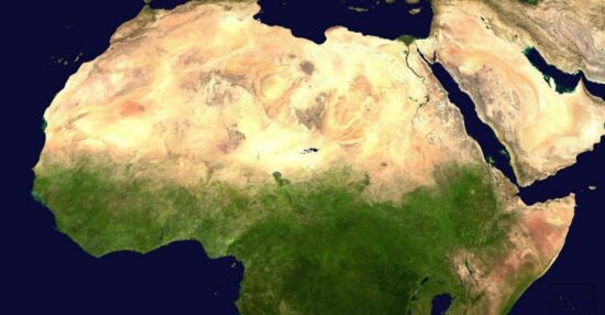 خريطة الوطن العربي جغرافيا وحدود الوطن العربي