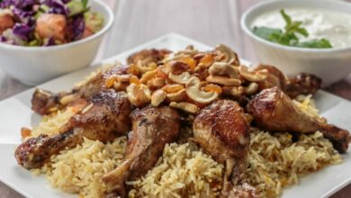 Photo of طريقة عمل المندي الأردني بالتفصيل وبدجاج مشهي وأرز المندي بالدجاج المدخن