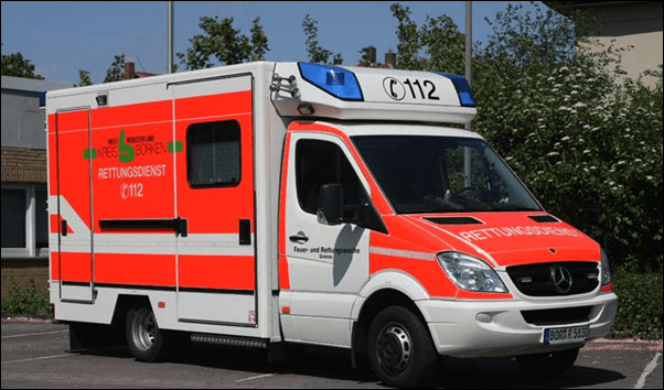 رقم الاسعاف في المانيا وأرقام الطوارئ