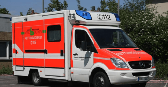 رقم الاسعاف في المانيا وأرقام الطوارئ