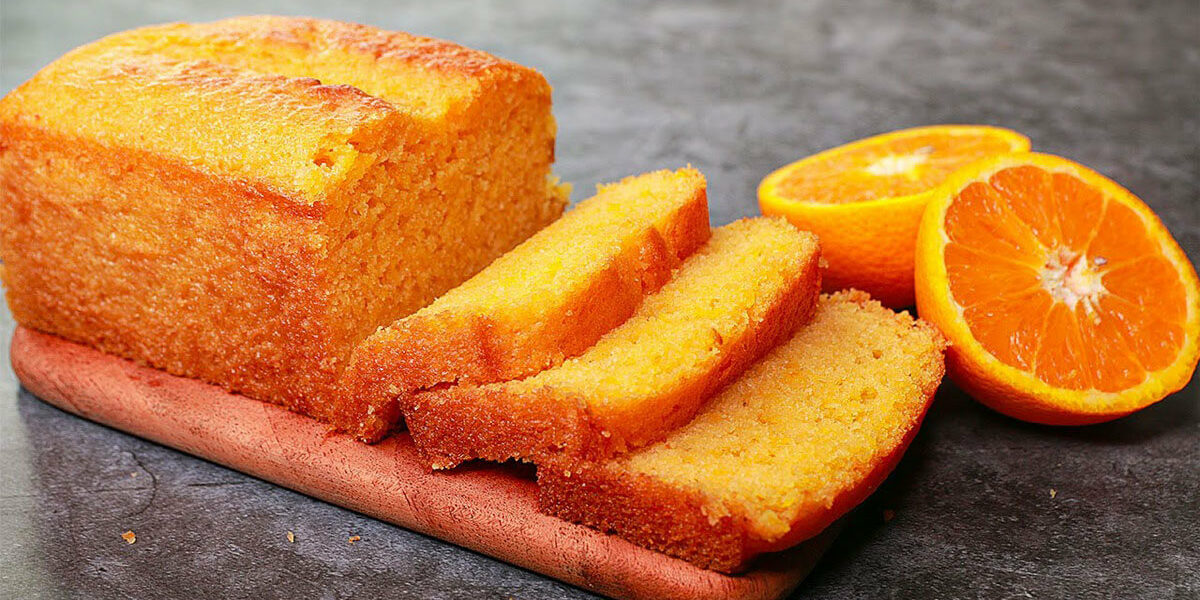 طريقة عمل الكيكة العادية بالبرتقال