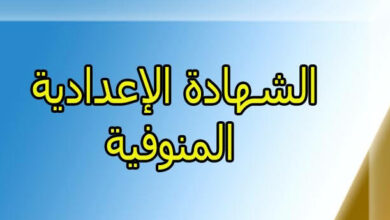 Photo of نتيجة الشهادة الإعدادية محافظة المنوفية 2021 الصف الثالث الاعدادي بالمنوفية بالاسم