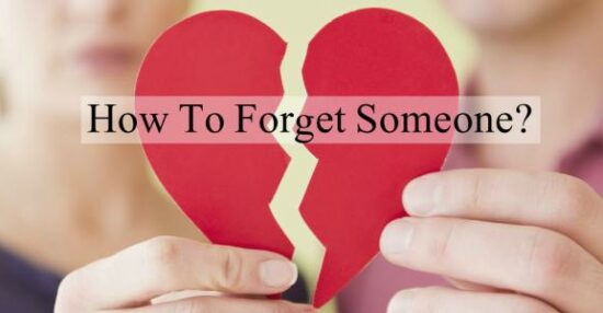 كيف تنسى شخص تحبه