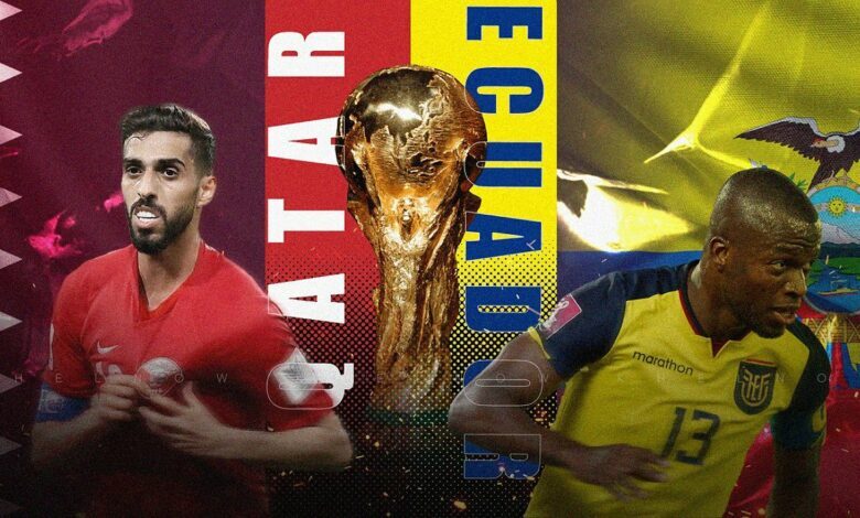 مباراة قطر ضد الإكوادور مباراة افتتاح مونديال كأس العالم 2022 - موجز مصر