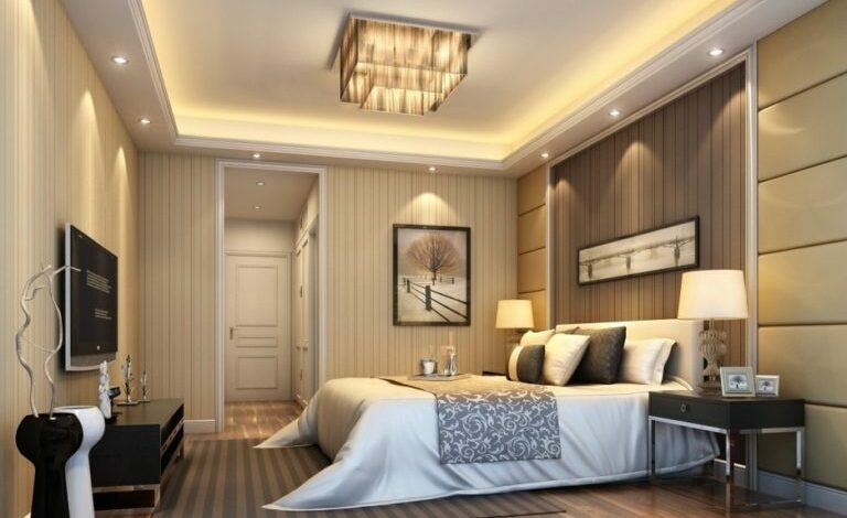 ديكورات غرف نوم بسيطة وجميلة 2021