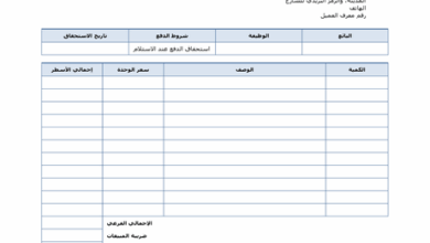 Photo of نموذج طلب عرض سعر بالعربي 