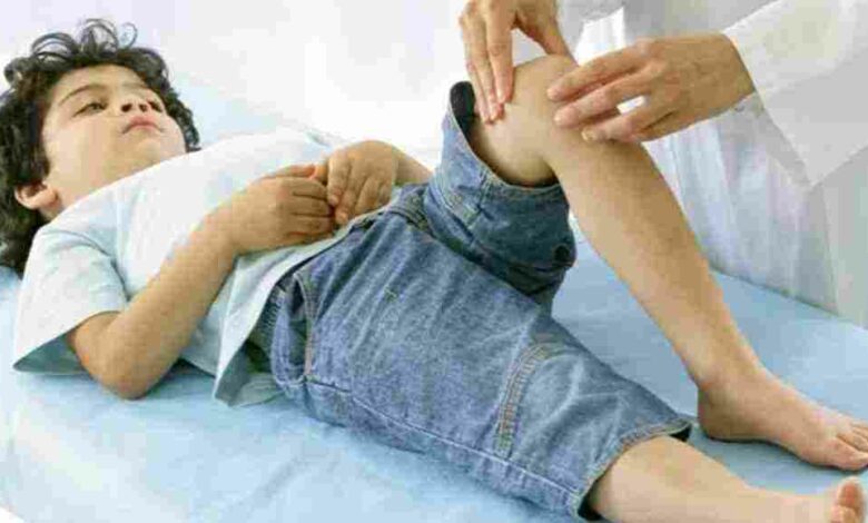 ألم الركبة عند الأطفال