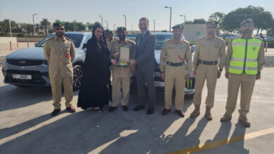 شرطة دبي تكرم شركة AGMC GEELY للسيارات