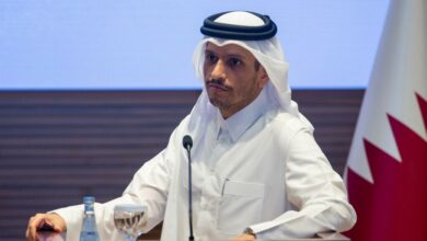 وزير خارجية قطر يشكر مصر والولايات المتحدة لمساهمتهما في التوصل لاتفاق الهدنة