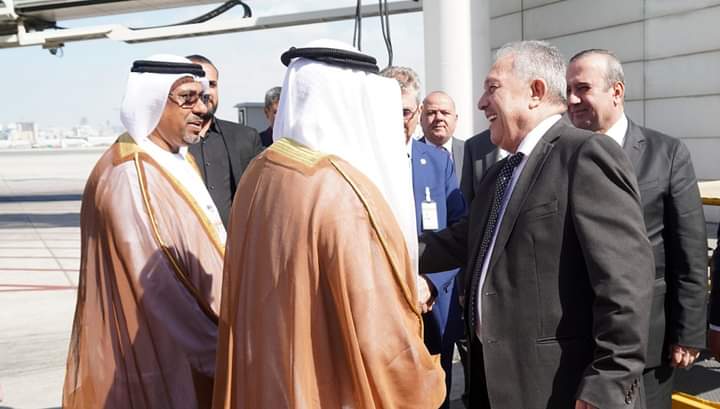وصول وفد الجمهورية العربية السورية إلى الإمارات للمشاركة في القمة العالمية للعمل المناخي