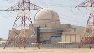 “الإمارات للطاقة النووية” تعلن إتمام تحميل الوقود في المحطة الرابعة ببراكة