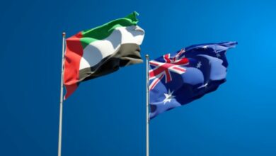 عاجل : الإمارات وأستراليا تطلقان محادثات لاتفاقية شراكة اقتصادية شاملة