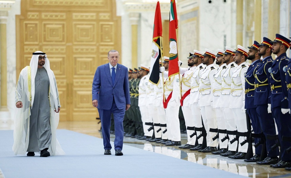 أردوغان يصل اليوم إلى الإمارات وبعدها إلى مصر